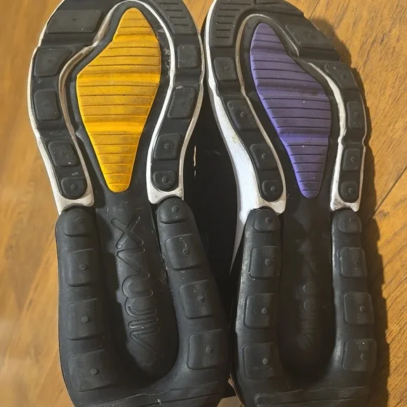 Nike Air Max 270 Black Sneakers with Multicolor Accents - Picture 9 of 13